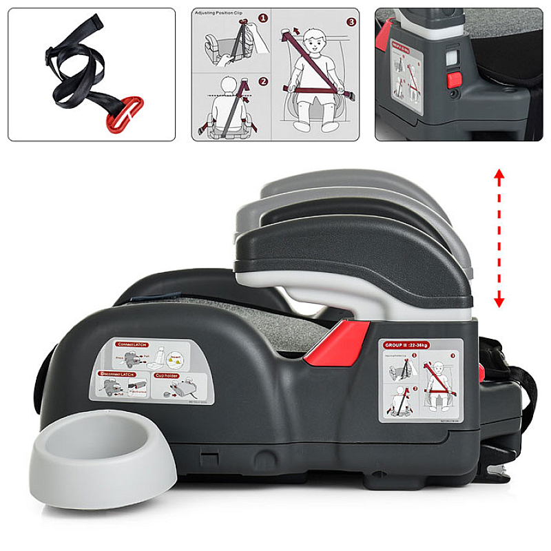 Автокресло бустер isofix